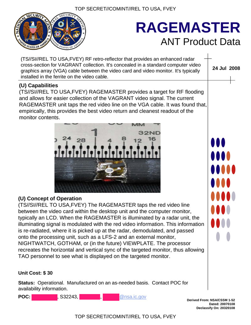 Editorial: NSA ANT Catalog Insults All&nbsp;Invertebrates